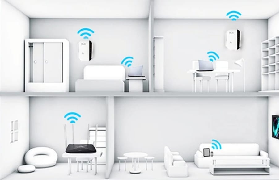 Repetidor WiFi Inalámbrico – Expansor de Red Potente y Confiable para Todo tu Hogar